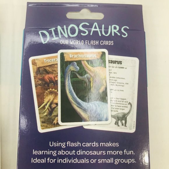 Bendon Dinosaurs / Cultures Of The World Flash Cards Ages 5+ And 6+ New - Picture 3 of 5
